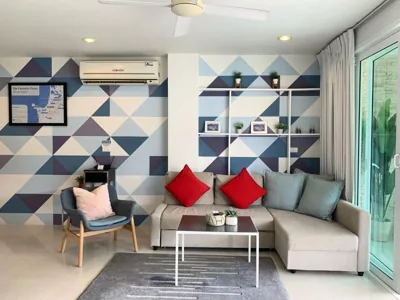 Appartamento con due camere da letto e balcone — Surin Park by Destada